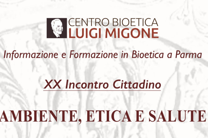 Ambiente, etica e salute